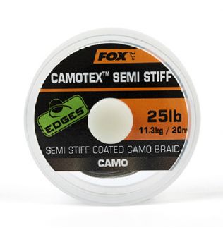 Поводочный Материал Fox Camotex Semi Stiff Coated Camo