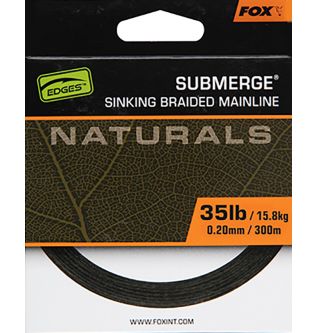 Шнур для Лову Тонучий Fox EDGES™ Naturals Submerge Braid