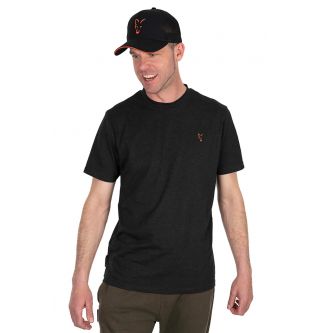 Футболка Fox Collection T-Shirt Black & Orange