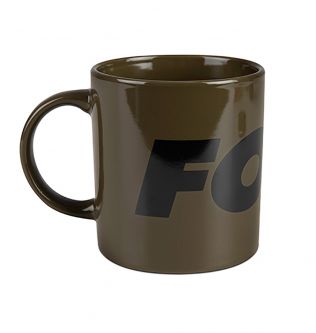 Кружка Fox Collection Green and Black Logo Ceramic Mug