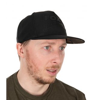 Бейсболка Fox Black Camo Flat Peak Snapback Cap