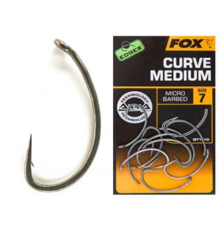 Гачки Fox Edges Armapoint Curve Shank Medium Полегшені