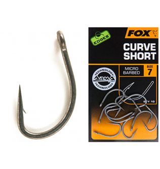 Крючки Fox Edges Armapoint Curve Shank Укороченные