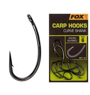 Гачки Fox Carp Hooks Curve Shank