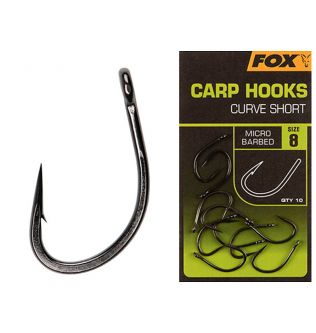 Гачки Fox Carp Hooks Curve Shank Short