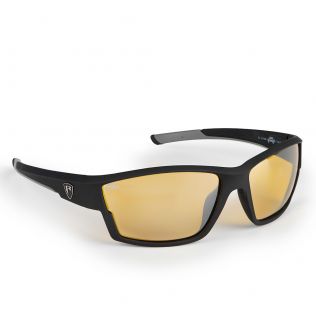 Окуляри Полярізаційні Жовтими Лінзами Fox Rage Eyewear Matt Black Frame Amber Lense Wraps