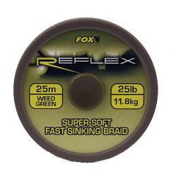 Поводочный материал Fox Reflex Braid 25lb x 25m 