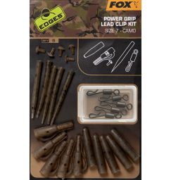 Камуфльований Набір Безпесних Кліпс Щільного Хвату Fox Camo Power Grip Lead Clip Kit №7