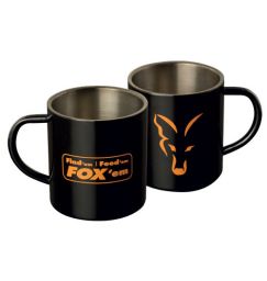 Fox Stainless Black XL 400ml Mug FFF - Термо кружка з нержавіючої сталі